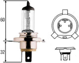 HELLA H4 24V Standard Halogen Bulb, 75/70W