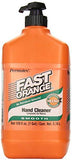 Permatex 23217-6PK Fast Orange Smooth Lotion Hand Cleaner with Pump - 1/2 Gallon, (Pack of 6)