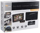 Yada (BT53872M-2) Matte Black Digital Wireless Backup Camera with 3.5" Dash Monitor