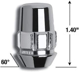 Gorilla Automotive 71673N "The System" Acorn Wheel Locks (7/16" Thread Size) - For 5 Lug Wheels