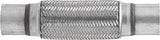 TOTALFLOW TF-57200 Stainless Steel Double Braided Exhaust Flex Pipe-2.25" ID x 8" OAL-Without Extensions
