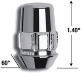 Gorilla Automotive 71673N "The System" Acorn Wheel Locks (7/16" Thread Size) - For 5 Lug Wheels