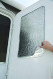 Camco 45163  62" x 26" SunShield Reflective Window Cover