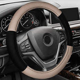 FH Group FH2033RED Steering Wheel Cover (Modernistic and Seat Belt Pads Combo Set Red)