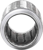 TOTALFLOW TF-57200 Stainless Steel Double Braided Exhaust Flex Pipe-2.25" ID x 8" OAL-Without Extensions