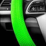 FH Group FH3001HOTPINK Pink Steering Wheel Cover (Silicone Snake Pattern Massaging grip in Hot Color-Fit Most Car Truck Suv or Van)