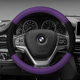 FH Group FH2033RED Steering Wheel Cover (Modernistic and Seat Belt Pads Combo Set Red)