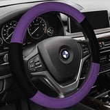 FH Group FH2033RED Steering Wheel Cover (Modernistic and Seat Belt Pads Combo Set Red)