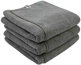 Chemical Guys MIC36203 Workhorse XL Tan Professional Grade Microfiber Towel, Leather & Vinyl (24 in. x 16 in.) (Pack of 3)