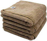 Chemical Guys MIC36203 Workhorse XL Tan Professional Grade Microfiber Towel, Leather & Vinyl (24 in. x 16 in.) (Pack of 3)