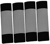 FH Group FH2033RED Steering Wheel Cover (Modernistic and Seat Belt Pads Combo Set Red)