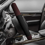 FH Group FH2033RED Steering Wheel Cover (Modernistic and Seat Belt Pads Combo Set Red)