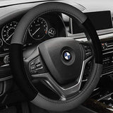 FH Group FH2033RED Steering Wheel Cover (Modernistic and Seat Belt Pads Combo Set Red)