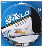 Custom Accessories 17951 28 1/2-Inch x 31 1/2-Inch Nylon Loop Solar Shield Sunshade, 2 Piece