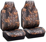 FH Group Red/Black FB089REDBLACK102 Neosupreme Car Seat Cushion Set of Two Front Bucket Covers Quality, Water Resistant, Non-Slip Backing, Easy Installation