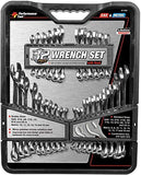 Performance Tool Black 6pc Blk W1166 6 Piece SAE Combination Ratchet Wrench Set | Premium Drop Forged Alloy Steel | Oil & Corrosion Resistant Finish | Sizes: 5/16, 3/8, 7/16, 1/2, 9/16, 5/8"