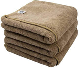 Chemical Guys MIC36203 Workhorse XL Tan Professional Grade Microfiber Towel, Leather & Vinyl (24 in. x 16 in.) (Pack of 3)