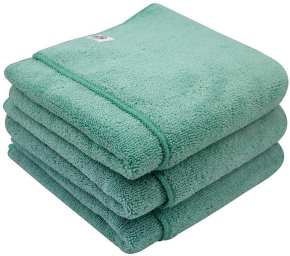 Chemical Guys MIC36203 Workhorse XL Tan Professional Grade Microfiber Towel, Leather & Vinyl (24 in. x 16 in.) (Pack of 3)