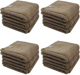 Chemical Guys MIC36203 Workhorse XL Tan Professional Grade Microfiber Towel, Leather & Vinyl (24 in. x 16 in.) (Pack of 3)