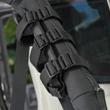 Adjustable Roll Bar Fire Extinguisher Mount Holder 3 lb for Jeep Wrangler Unlimited CJ YJ LJ TJ JK JKU JL JLU