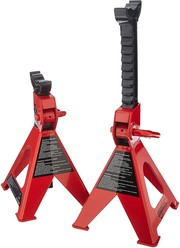 AmazonBasics Steel Jack Auto Stands, 6 Ton Capacity, 1 Pair - SW-STJK06