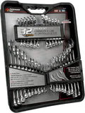 Performance Tool Black 6pc Blk W1166 6 Piece SAE Combination Ratchet Wrench Set | Premium Drop Forged Alloy Steel | Oil & Corrosion Resistant Finish | Sizes: 5/16, 3/8, 7/16, 1/2, 9/16, 5/8"
