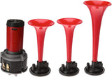 HELLA 013410011 Black 12/24V Air 1-Tone BX Horn Kit