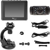 Yada (BT53872M-2) Matte Black Digital Wireless Backup Camera with 3.5" Dash Monitor