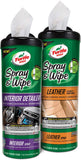 Turtle Wax 53227 Spray & Wipe Interior Detailer & Leather Variety Pack, 8. Fluid_Ounces