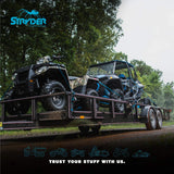 Stryder UX300-01A Retractable Ratchet Tie Down Straps: 10' x 1", 300 lb Working Load Limit / 900 lb Break Strength
