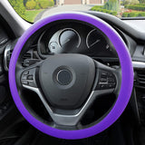 FH Group FH3001HOTPINK Pink Steering Wheel Cover (Silicone Snake Pattern Massaging grip in Hot Color-Fit Most Car Truck Suv or Van)