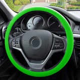 FH Group FH3001HOTPINK Pink Steering Wheel Cover (Silicone Snake Pattern Massaging grip in Hot Color-Fit Most Car Truck Suv or Van)