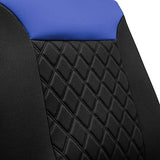 FH Group Red/Black FB089REDBLACK102 Neosupreme Car Seat Cushion Set of Two Front Bucket Covers Quality, Water Resistant, Non-Slip Backing, Easy Installation