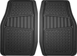 Custom Accessories Armor All 3-Piece Black Full Coverage Rubber Floor Mat